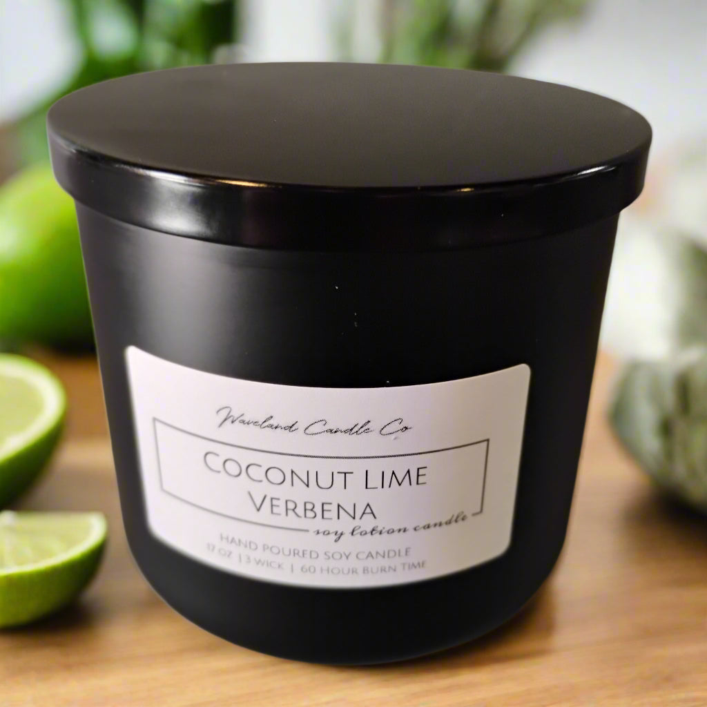 Coconut Lime Verbena Soy Candles