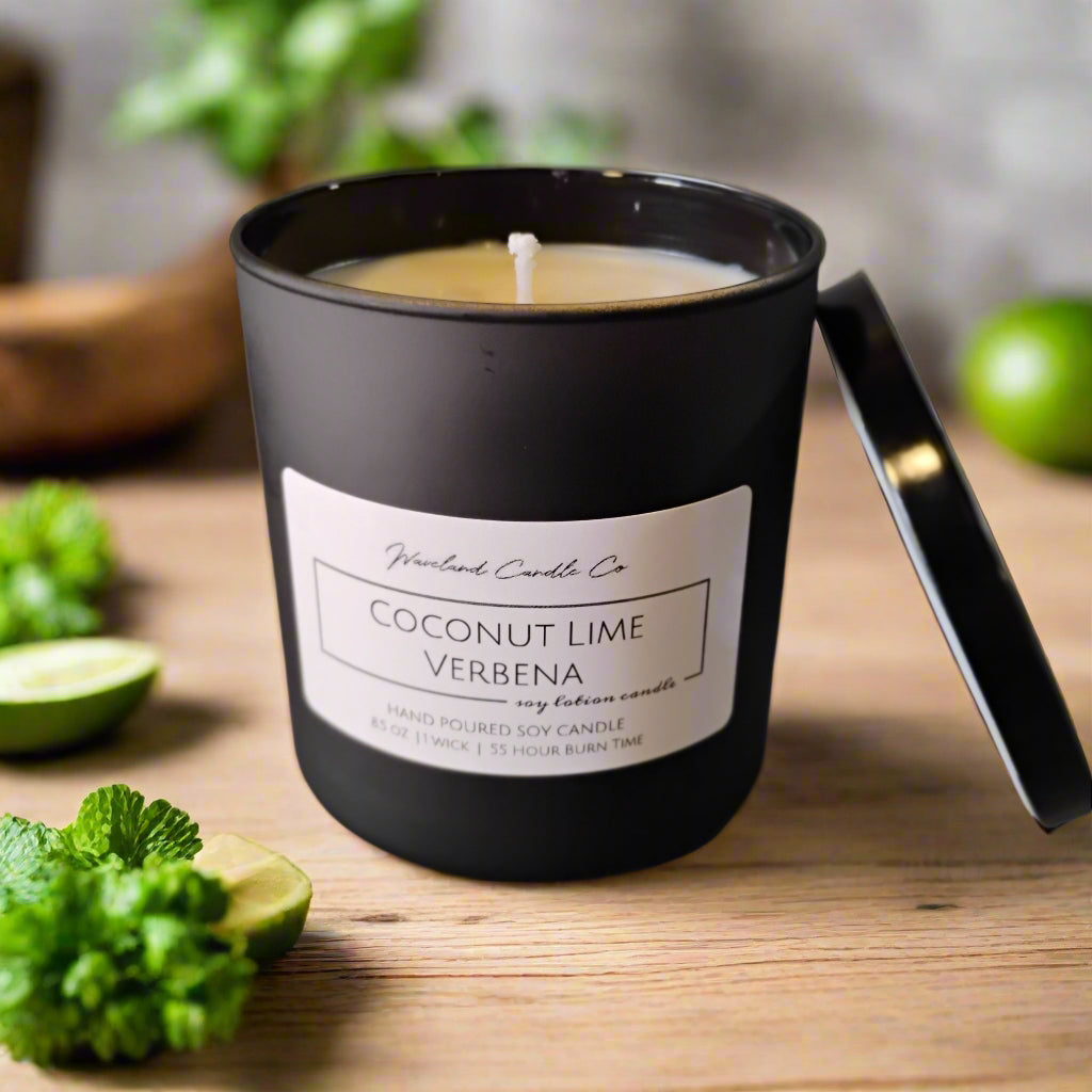 Coconut Lime Verbena Soy Candles