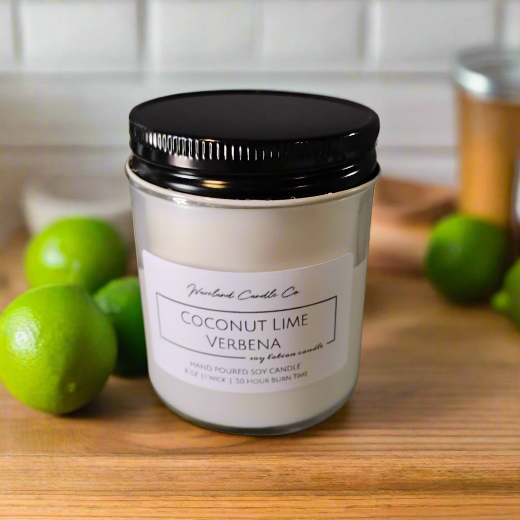 Coconut Lime Verbena Soy Candles