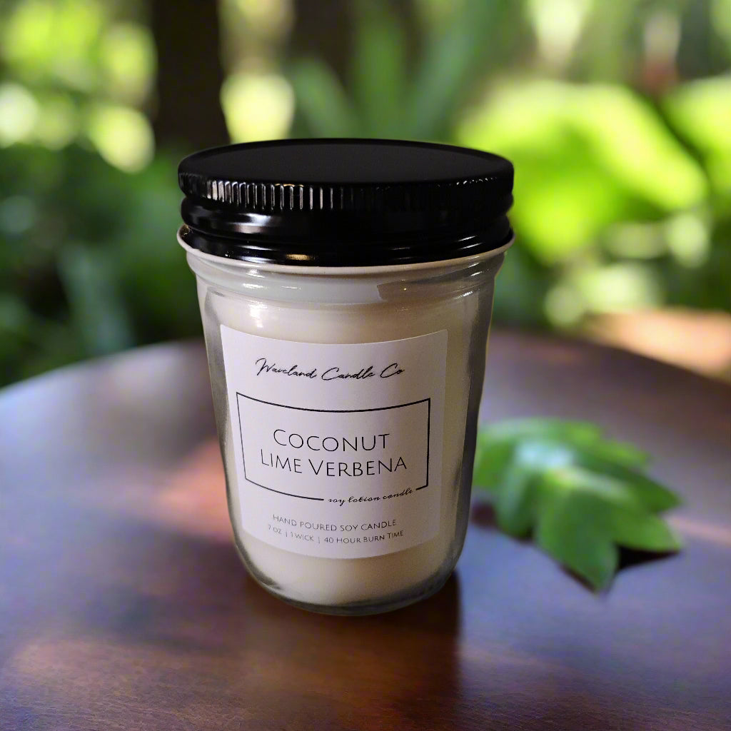 Coconut Lime Verbena Soy Candles