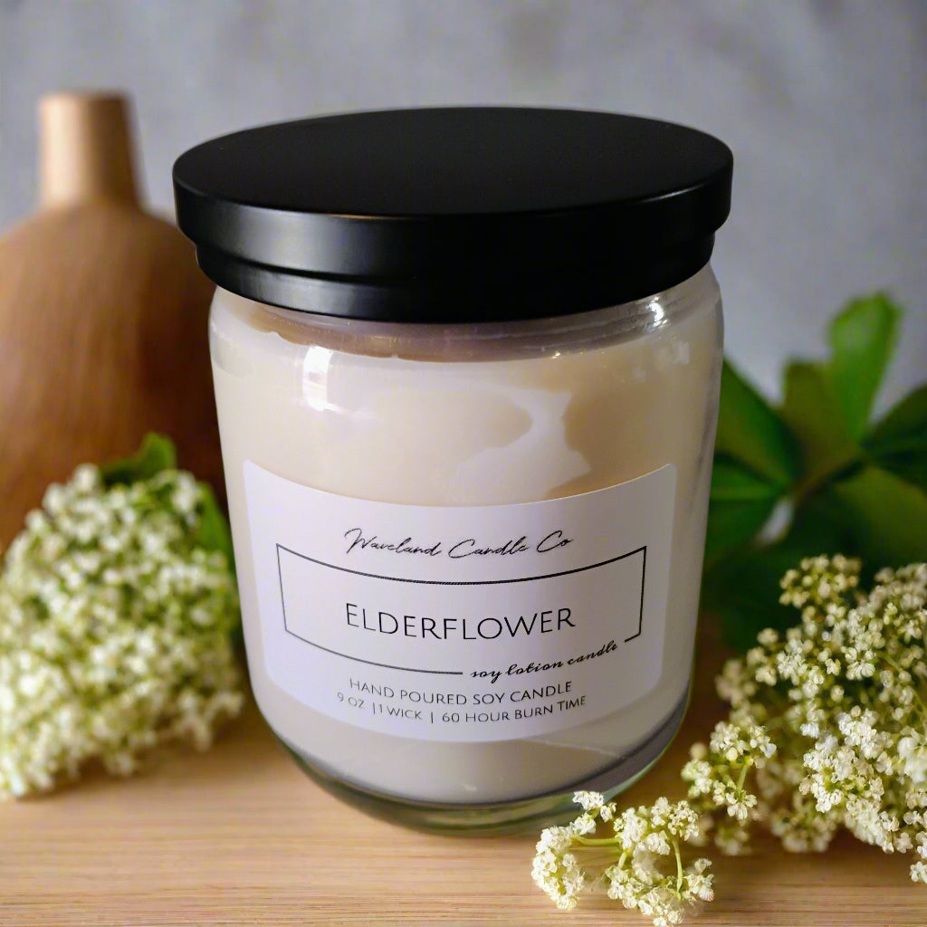 Elderflower Soy Candles