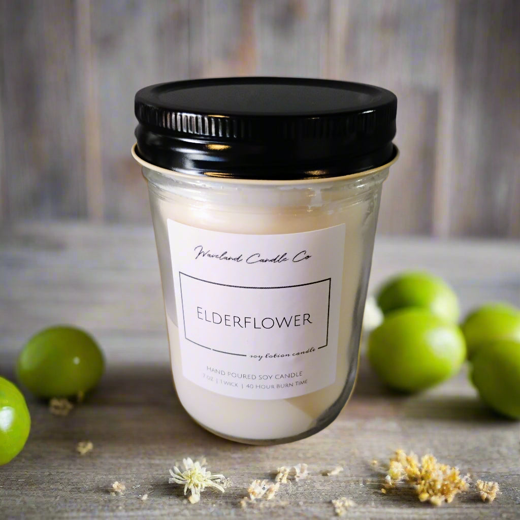 Elderflower Soy Candles
