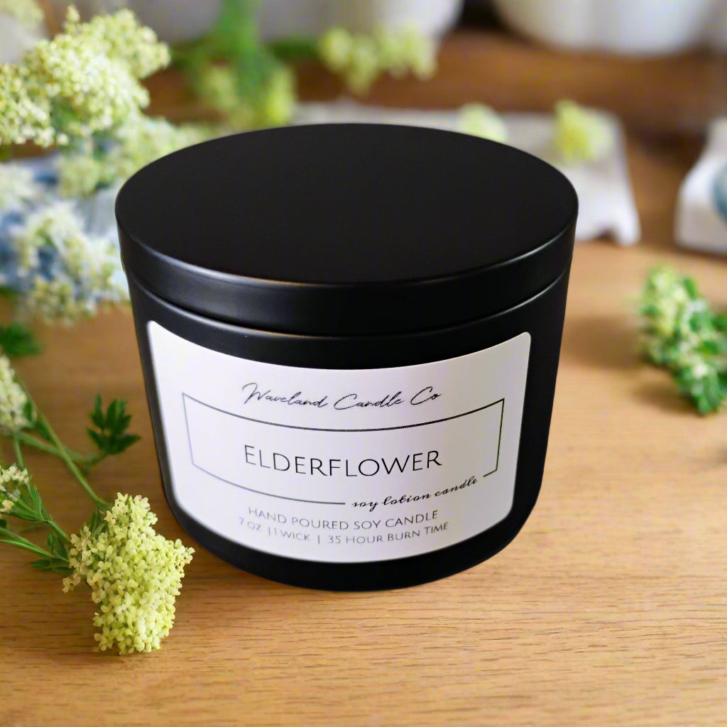Elderflower Soy Candles