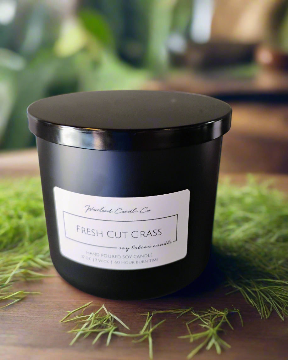 Fresh Cut Grass Soy Candles