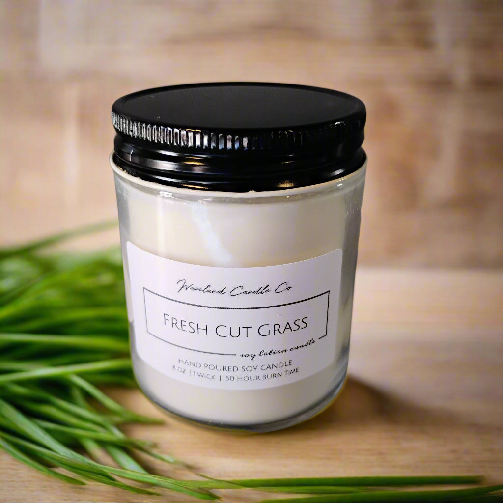 Fresh Cut Grass Soy Candles