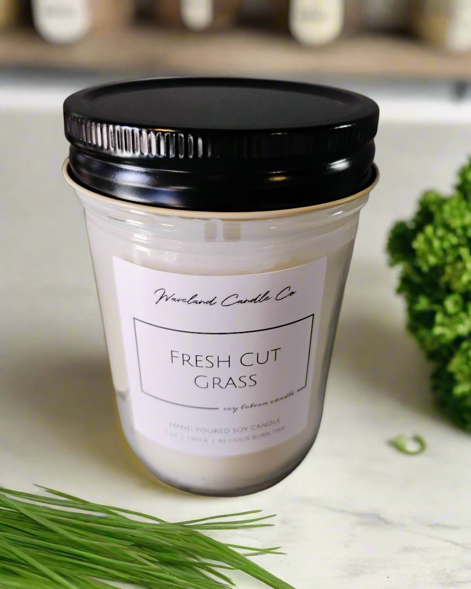 Fresh Cut Grass Soy Candles