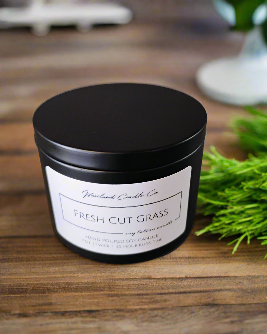Fresh Cut Grass Soy Candles