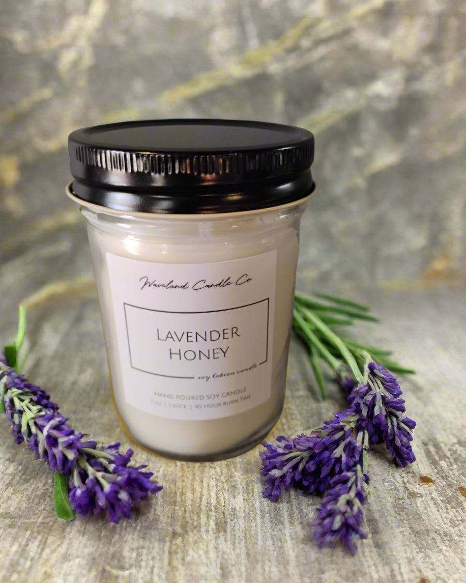 Lavender Honey Soy Candles