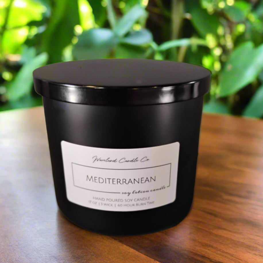 Mahogany Teakwood Soy Candles