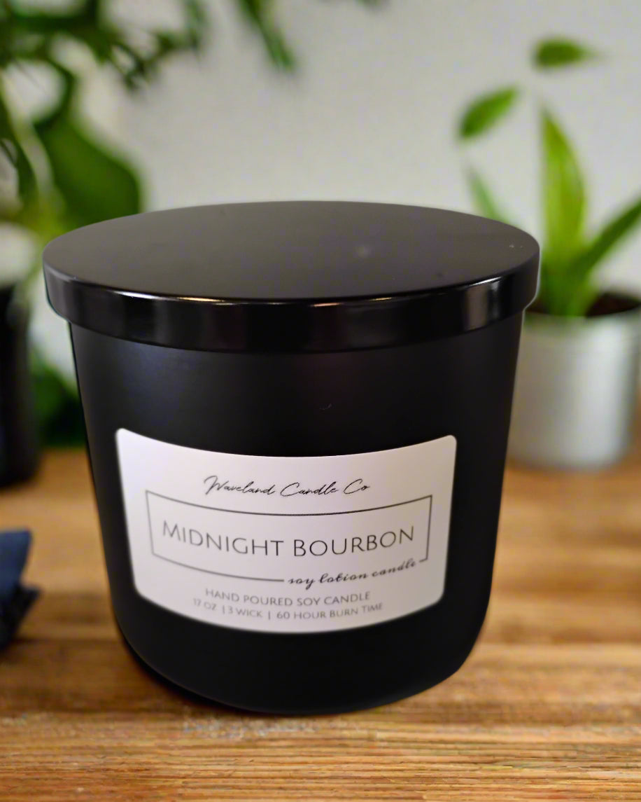 Midnight Bourbon Soy Candles