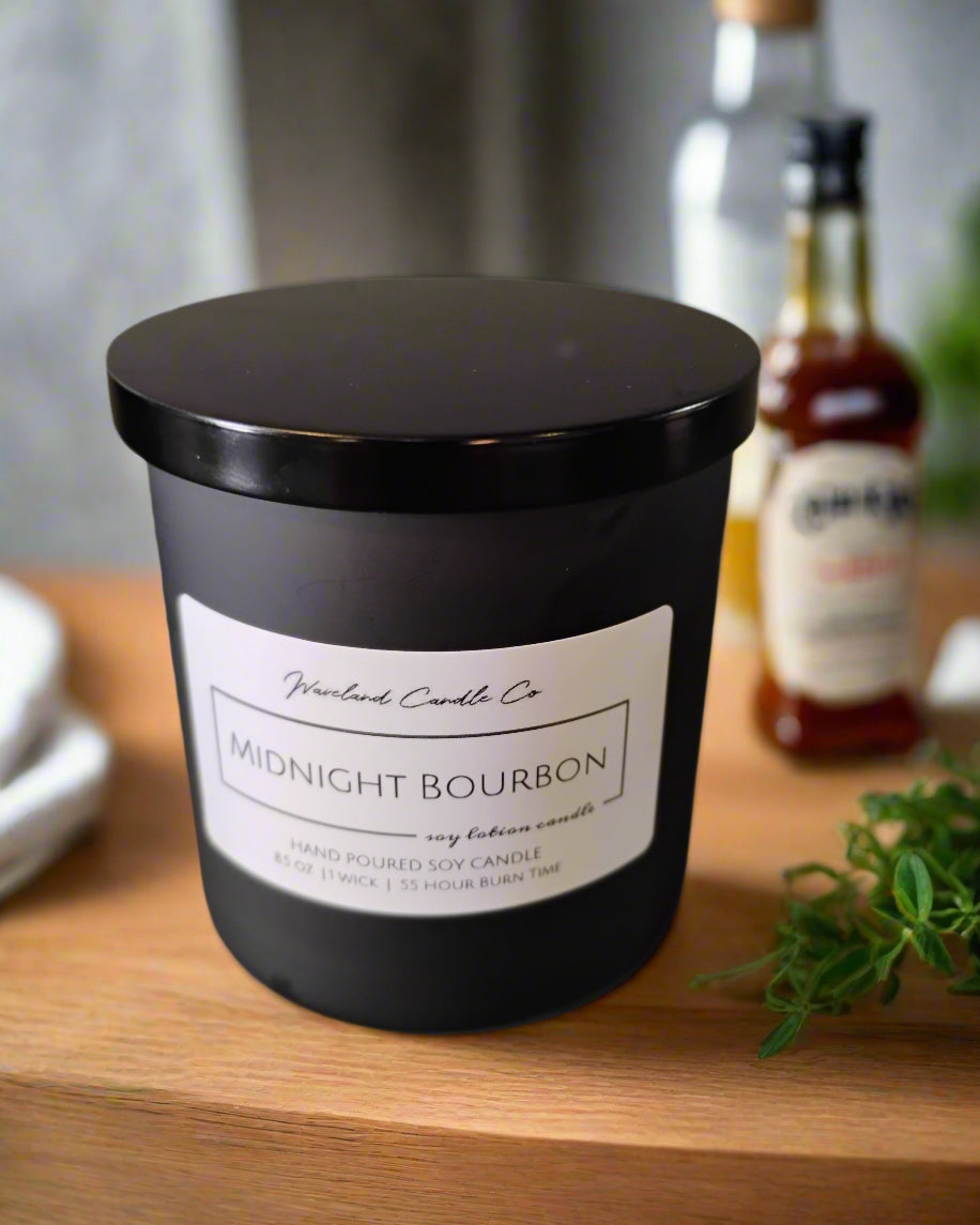 Midnight Bourbon Soy Candles