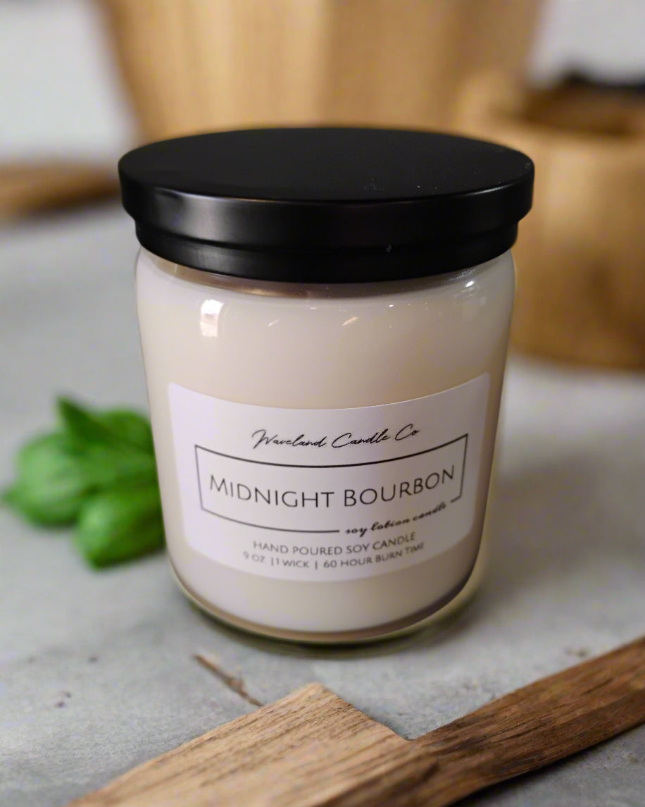 Midnight Bourbon Soy Candles
