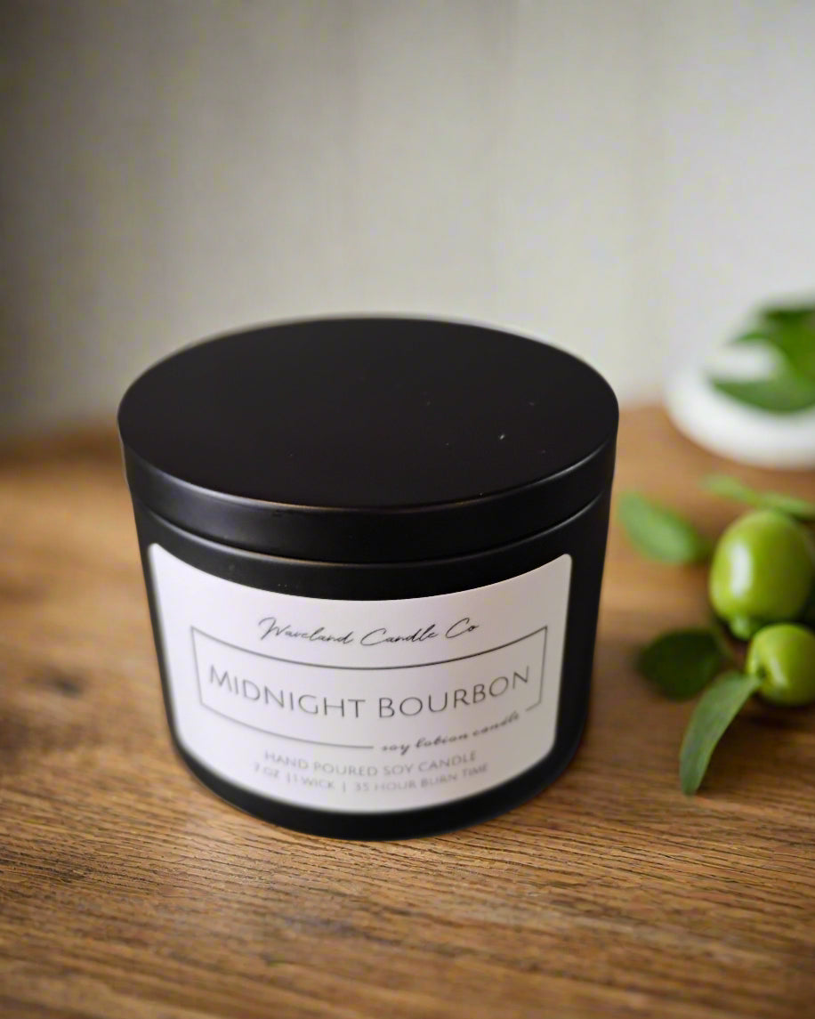 Midnight Bourbon Soy Candles