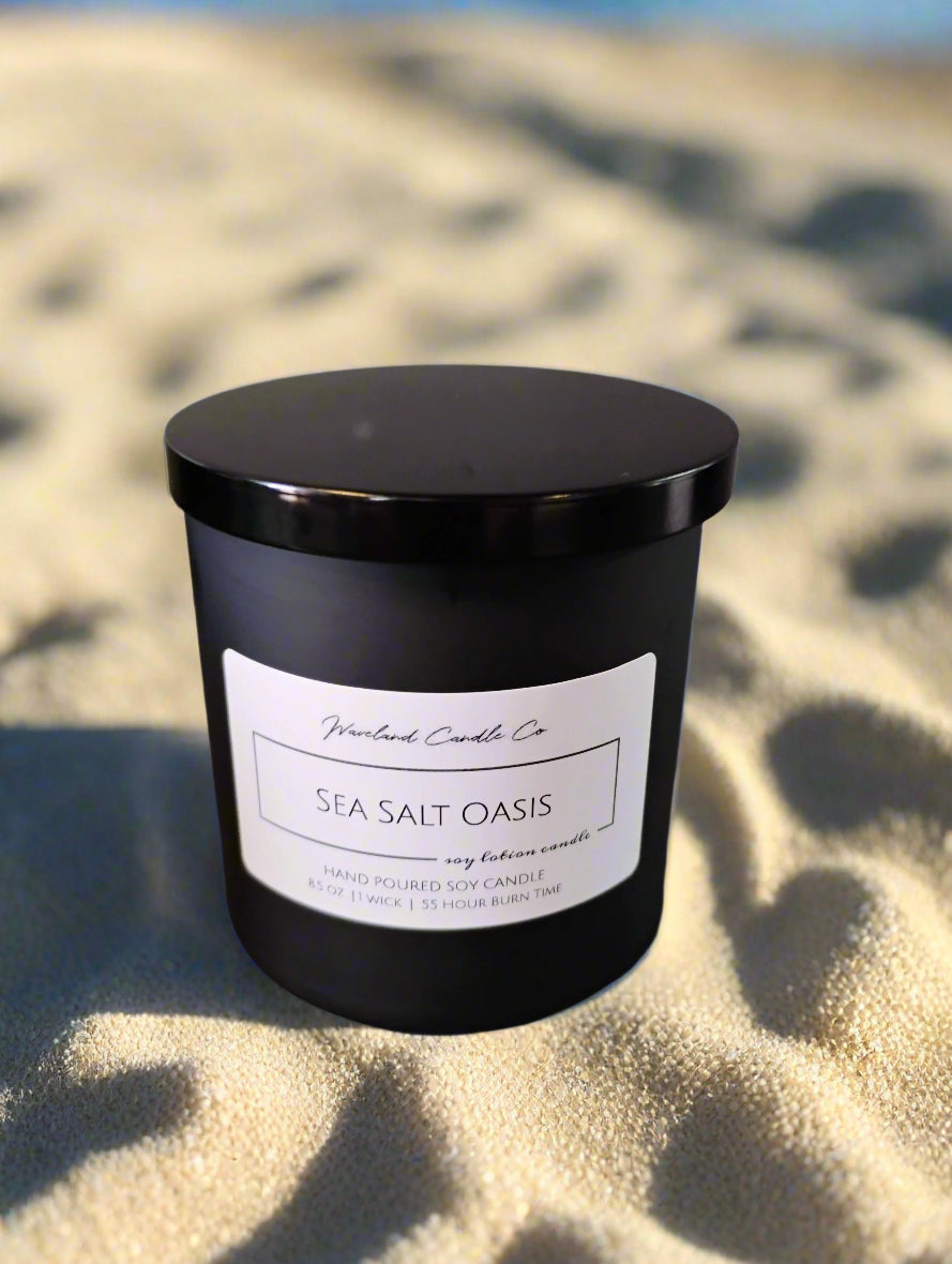 Sea Salt Oasis Soy Candles