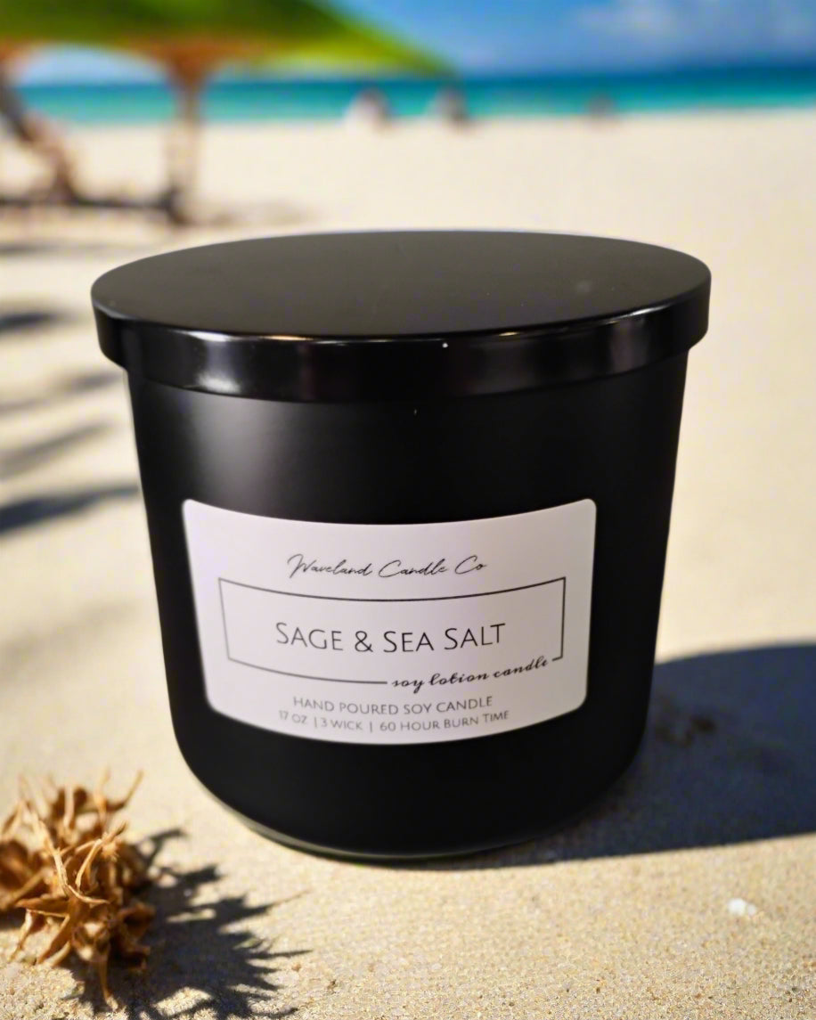 Sage & Sea Salt Soy Candles
