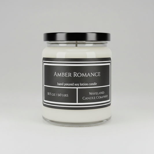 10.5 oz Apothecary Jar Soy Lotion Candle