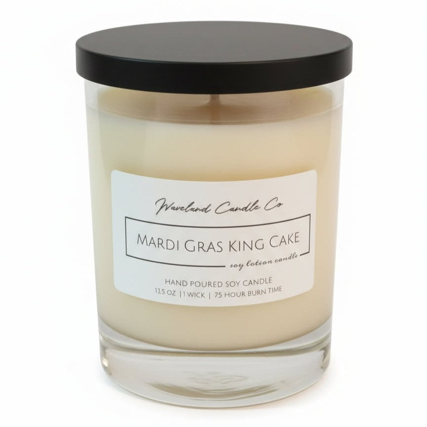 13.5 oz Tumbler Soy Lotion Candle (Clear)