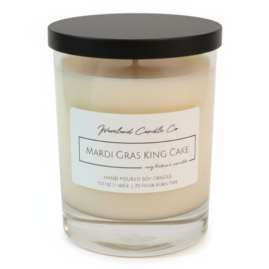 13.5 oz Tumbler Soy Lotion Candle (Clear)