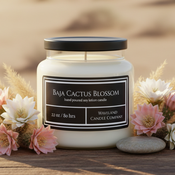 22.0_oz Baja Cactus Blossom Soy Lotion Candle