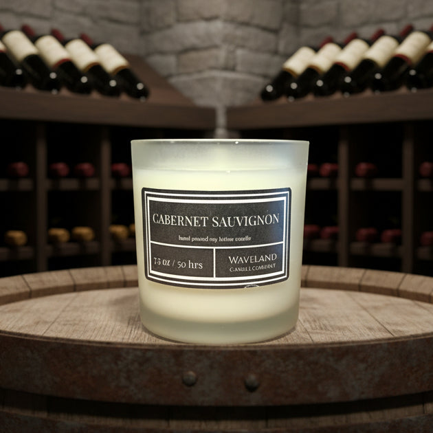 7.5 oz Cabernet Sauvignon Soy Lotion Candle