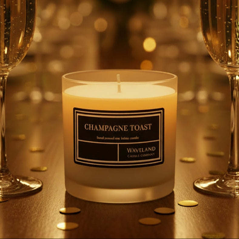 7.5 oz Champagne Toast Soy Lotion Candle
