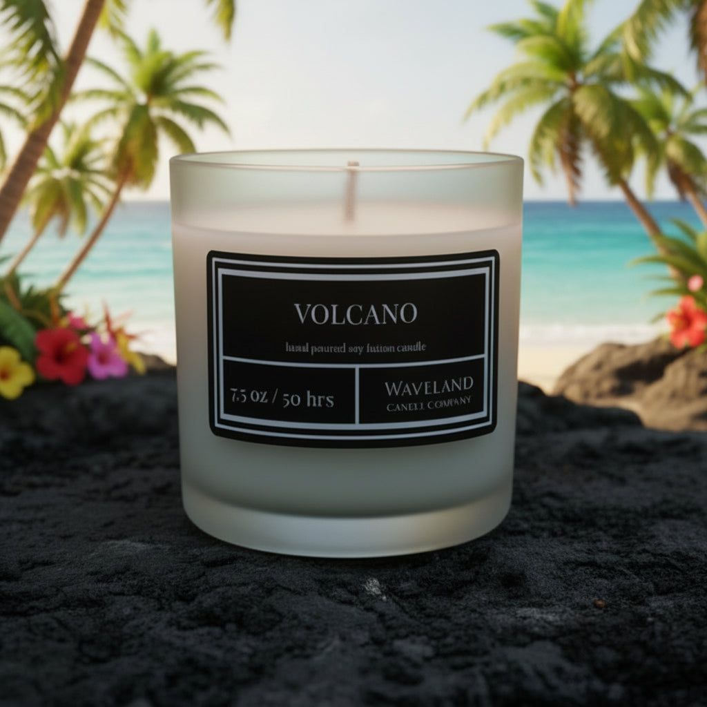 7.5 oz Volcano Soy Lotion Candle 