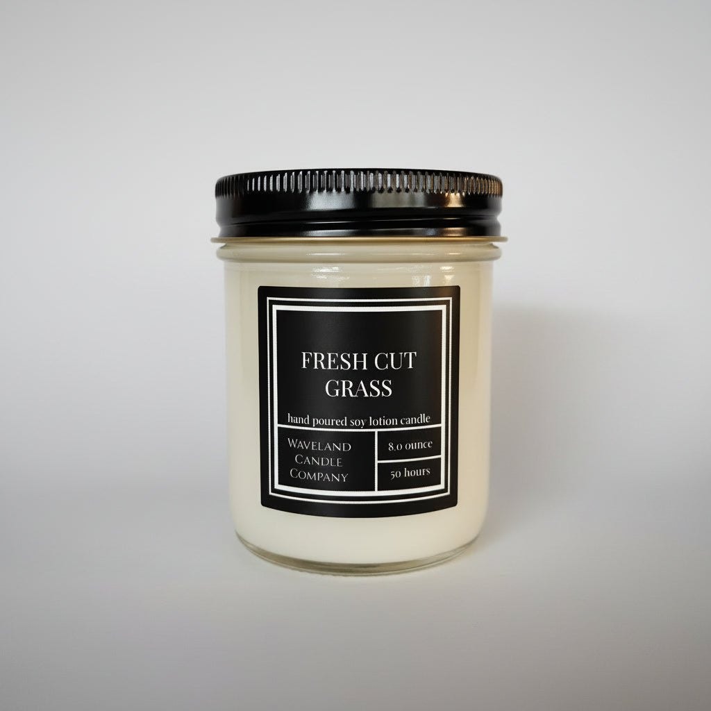 8.0 oz Fresh Cut Grass Soy Candle