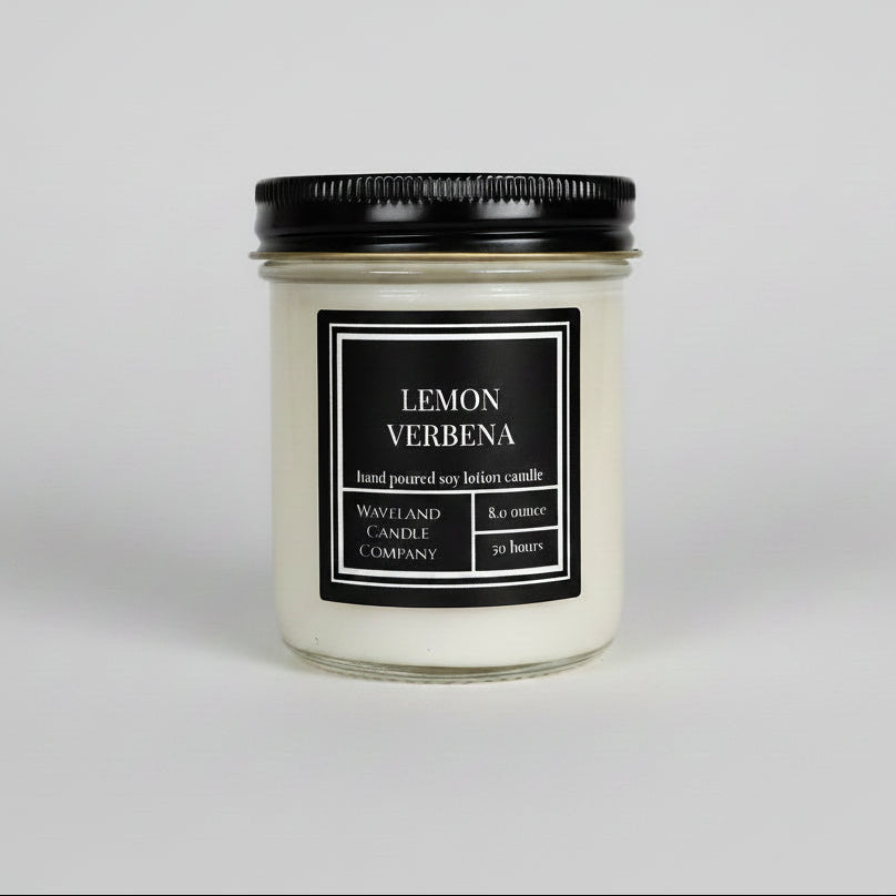 8.0 oz Lemon Verbena Soy Lotion Candle