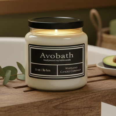 Avobath Soy Lotion Candle - 22 oz Apothecary 