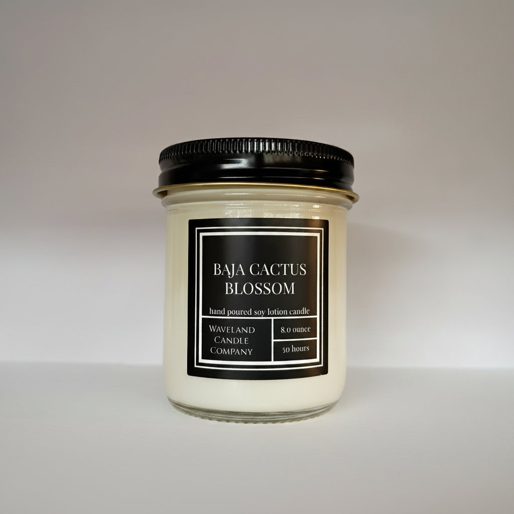 8 oz Baja Cactus Blossom Soy Candle