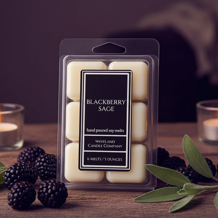 5.0 oz Blackberry Sage Soy Lotion Melts