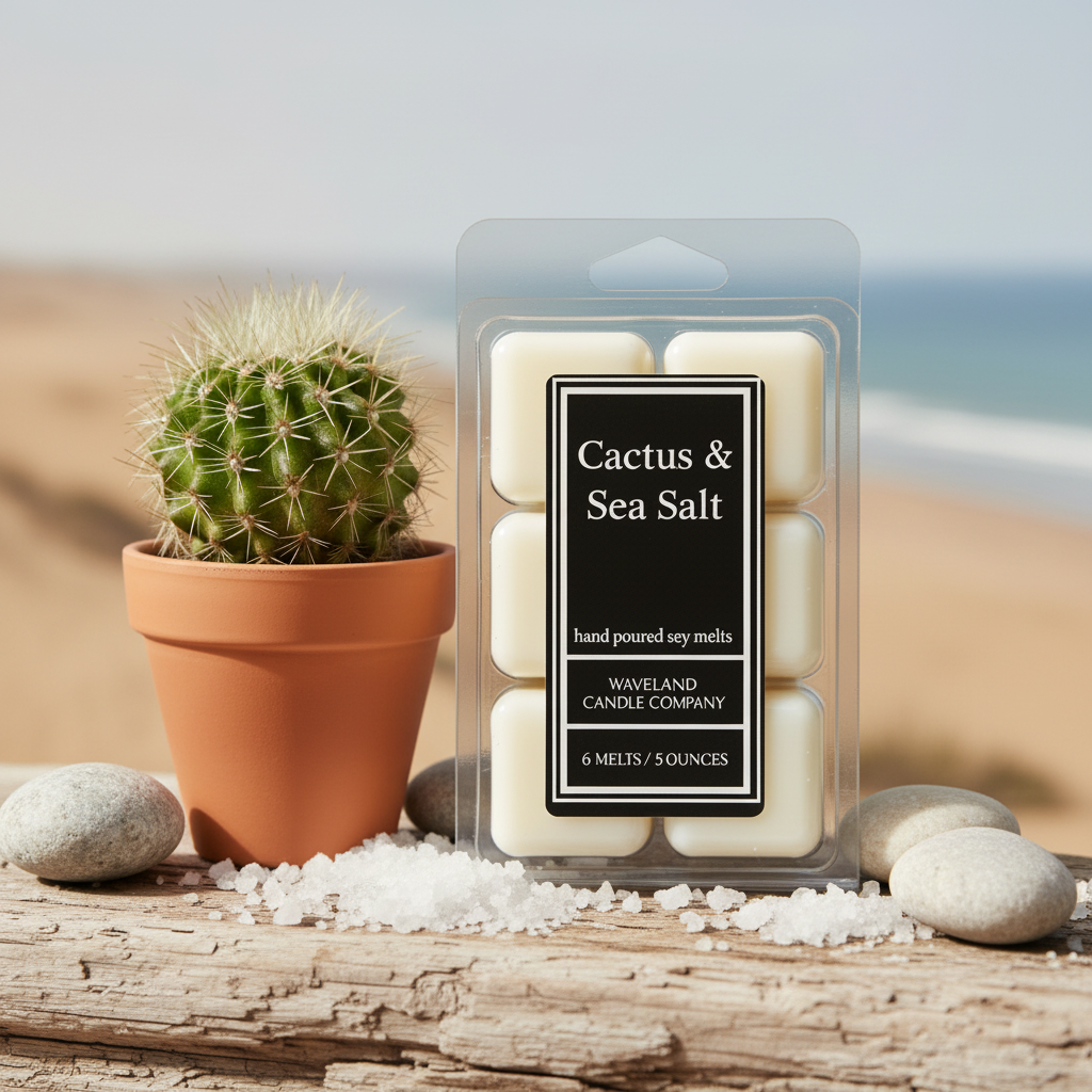 5.0 oz Cactus & Sea Salt Soy Wax Melts