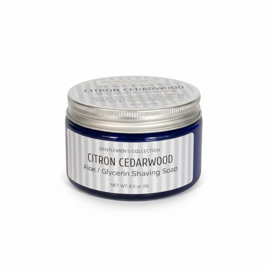 6 oz Shaving Soaps - Aloe Vera & Glycerin
