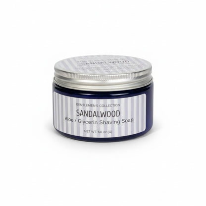 6 oz Shaving Soaps - Aloe Vera & Glycerin