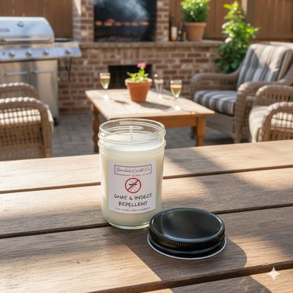 7 oz GNAT Repellent Soy Lotion Candle