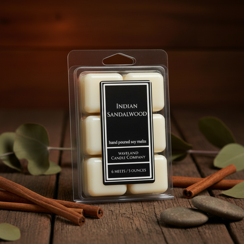5.0 oz Indian Sandalwood Soy Wax Melts