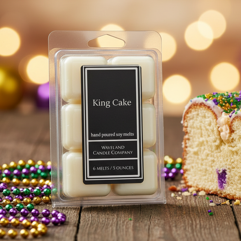 5.0 oz King Cake Soy Wax Melt