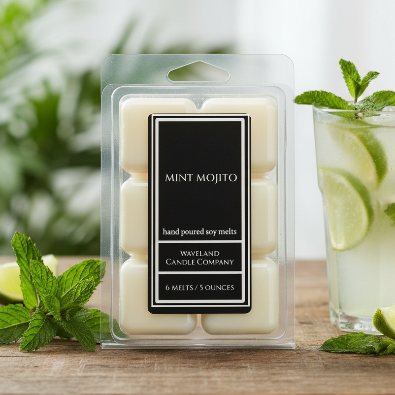 5.0 oz Mint Mojito Soy Wax Melts 