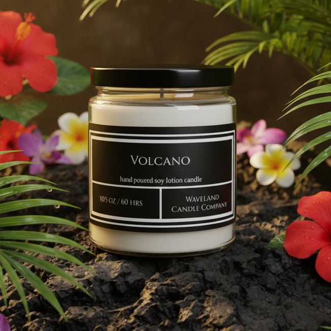 10.5 oz Volcano Soy Lotion Candle